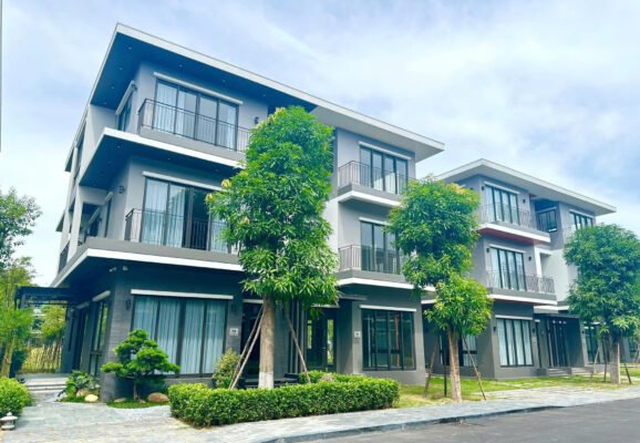 biệt thự song lập ecopark vinh