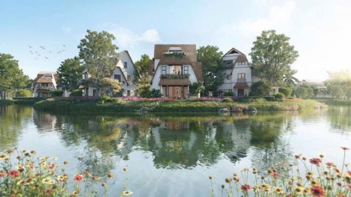 biệt thự đảo ecopark vinh